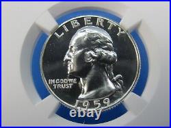1955 to 1964 P, 10-Coin Set, Washington Quarters NGC Pf 69 Beautiful Set #2