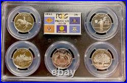 1999-2008 S Silver State Flags Quarter Proof Set Collection PCGS PR69DCAM. ENN