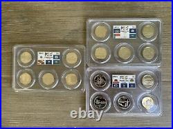 1999-2008 State Quarters Full Set Of 50 Coins All Graded Pcgs Proof 69 Dcam