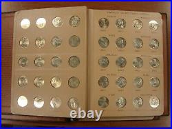 1999-2009 State Quarter & Territories 112 Coin P&D Set NO PROOFS 2 Dansco albums