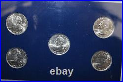 1999 thru 2009 Colorized State and Territory Quarters Set of 56 Coins Collection