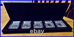2005-S ICG Graded State Quarter 5 coin Set #231/981 (First Day Of Issue)
