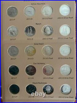 2010-2015 ATB National Parks Quarter Set 120 Coins Proofs Silver Proofs DANSCO