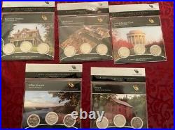 2010-'21 P+d+s America The Beautiful Complete Set Of (56)3 Coin Sets (168 Coins)