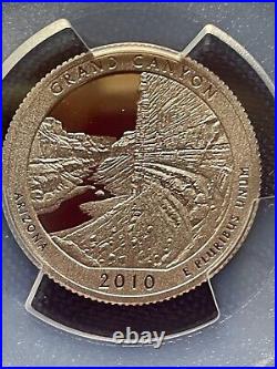 2010 S 5 Coin CLAD PCGS 70 Proof National Park Quarter Set
