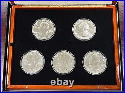 2011 5-Coin 5 oz Silver ATB Set (Elegant Display Box)
