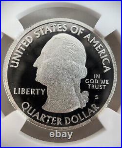 2012 S NGC PF69 Ultra Cameo America The Beautiful Silver Quarters 5 Coin Set