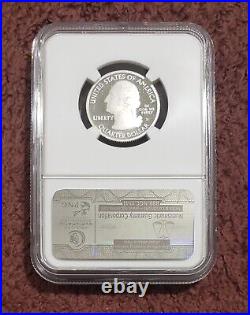 2012 S Silver 25c Ngc Pf 70 American The Beautiful Quarter Park Set Of 5 Coins