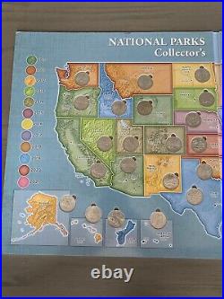 2019 W Quarters & Full Set of P/D ATB Quarters in Map Book 117 Coin Lot