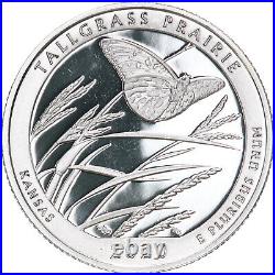 2020 S Parks Quarter ATB 99.9% Silver Proof Set No Box or COA 5 Coins