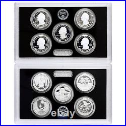 2020 S Proof Parks Quarter Set America the Beautiful 99.9% Silver OGP 5 Coins