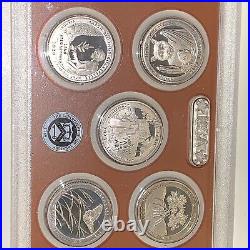 2020-S United States Clad Proof 10 Coin Set in Holders No box or COA