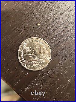 2022 P&D Anna May Wong American Women Quarters BU (2-coin set) US Mint