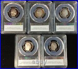 2023-s Pcgs Pr70 10 Coin Clad Proof Set First Strike