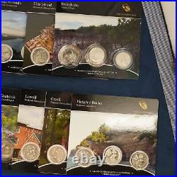 27 America the Beautiful National Park 3-Coin Quarter Sets- Free Shipping USA