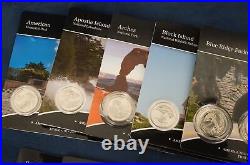 27 Sets 3-Coin National Park America the Beautiful Quarters- Free Shipping USA