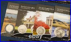 27 Sets 3-Coin National Park America the Beautiful Quarters- Free Shipping USA