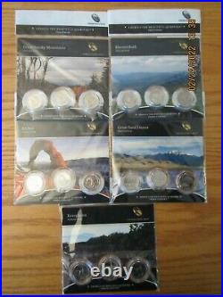America The Beautiful ATB COMPLETE 56 3 Coin P D & S Set SEALED IN PLASTIC