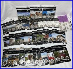America The Beautiful Quarters Coin Sets LOT OF 33 Plus 2006 P & D Cello