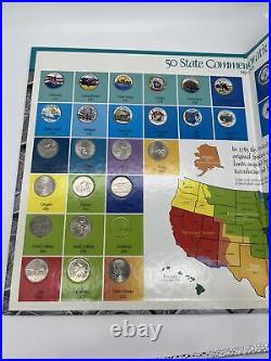COLORIZED STATEHOOD and Regular Quarter Coin Set Partial