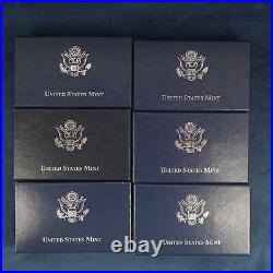 Mixed Lot of (6) State Quarters Coin & Die Sets w COA's Free Shipping USA
