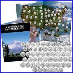 National Park Quarters Complete Date Set America the Beautiful Coins in Deluxe C